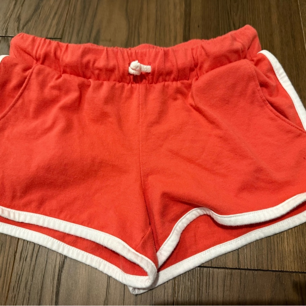 Old Navy Girls Sporty Dolphin Shorts - Red/Pink - Size M (8)